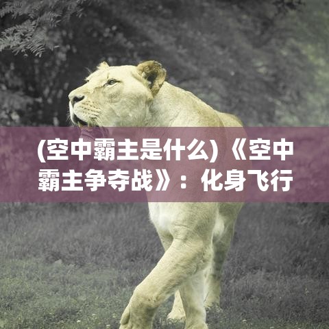 (空中霸主是什么) 《空中霸主争夺战》：化身飞行王者，开启无限战场，统领天空，指挥策略大对决！